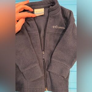 Columbia Kids Dark Blue Fleece Jacket